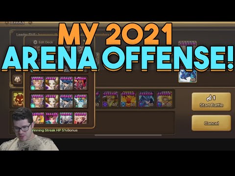 2021 Arena Offense Teams!  (Cleave and Bomb Teams! in SUMMONERS WAR!)