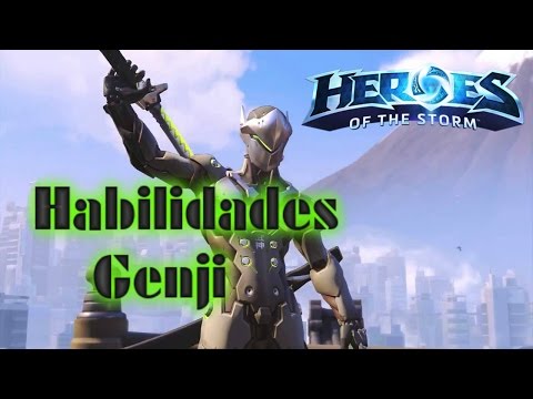Habilidades Genji El Ninha Cibernetico-Is Coming-Heroes of the Storm(ES)