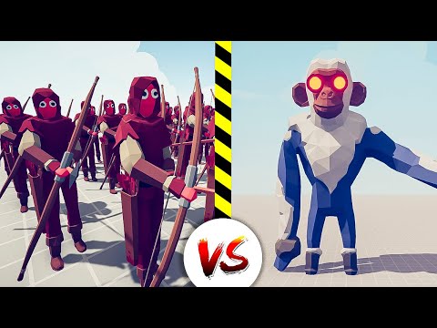 Archers vs King Kong (Totally Accurate Battle Simulator) Tabs