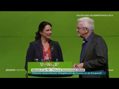 Politischer Aschermittwoch der Grünen: Rede von Winfried Kretschmann am 06.03.19