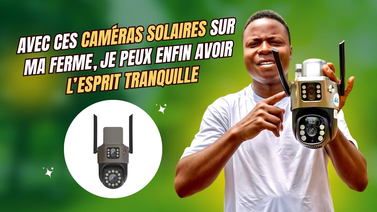 Caméra de surveillance extérieure sans fil video thumbnail
