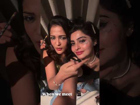 Gulki Joshi Yukti kapoor #meetup #gulki_joshi #yuki #kareena #yukti_kapoor