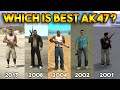 GTA WHICH IS BEST AK47 IN EVERY GTA