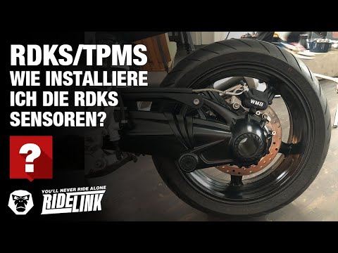 RideLink Reifendrucksystem Installationsanleitung - Wie Du in 2min Deinen Reifendruck messen kannst