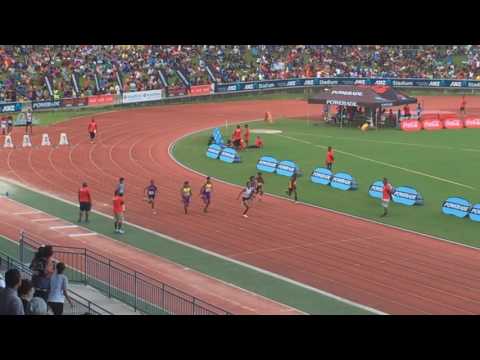 Senior Girls 100m Finals Cokes Games 2016