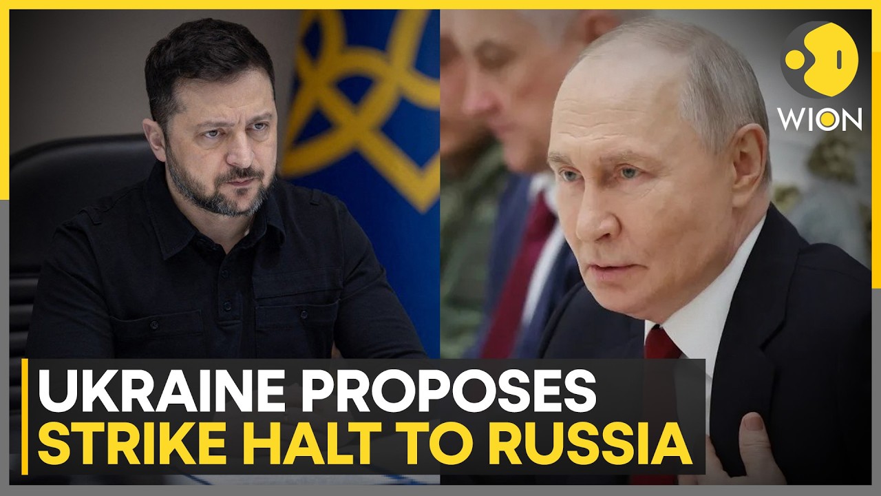 Russia-Ukraine War: Zelensky Floats Temporary Proposal To Halt Strikes | WION News