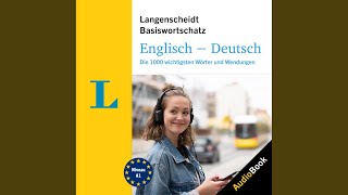 Chapter 1 & Chapter 2 & Chapter 3.1 - Langenscheidt Englisch-Deutsch B