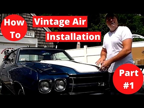 How To Vintage Air Install 70 Chevelle SS 454