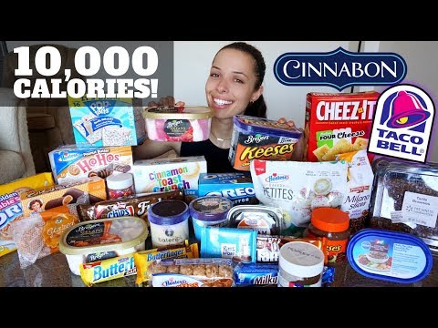 10,000 CALORIE CHALLENGE (easy!)