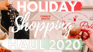 Holiday Shopping Haul! Homegoods, Walmart & Target finds 2020/ Christmas Decor & more!