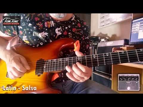 Tom Tone Effects - "Mark I - King Snake" Overdrive/Preamp - Latin Salsa.