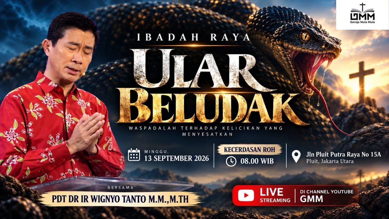 Sesi 1- ULAR BELUDAK: KECERDASAN ROH – Pdt. Dr. Ir. Wignyo Tanto, M.M., M.Th.