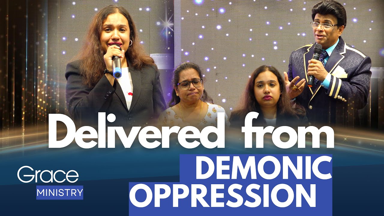 Delivered from demonic oppression." | Powerful English Testimony | Grace Ministry Bangalore 2025