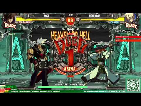 BBB - Crew Battle Brasil vs Chile no Guilty Gear Xrd Rev2