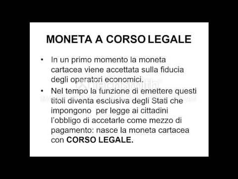 La moneta: tipi e funzioni