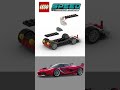 LEGO Speed Champions Ferrari FXX K Satisfying Building Animation #shorts