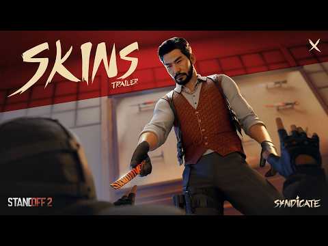 These are the New Skins and Knives from the Syndicate Collection in Standoff 2!