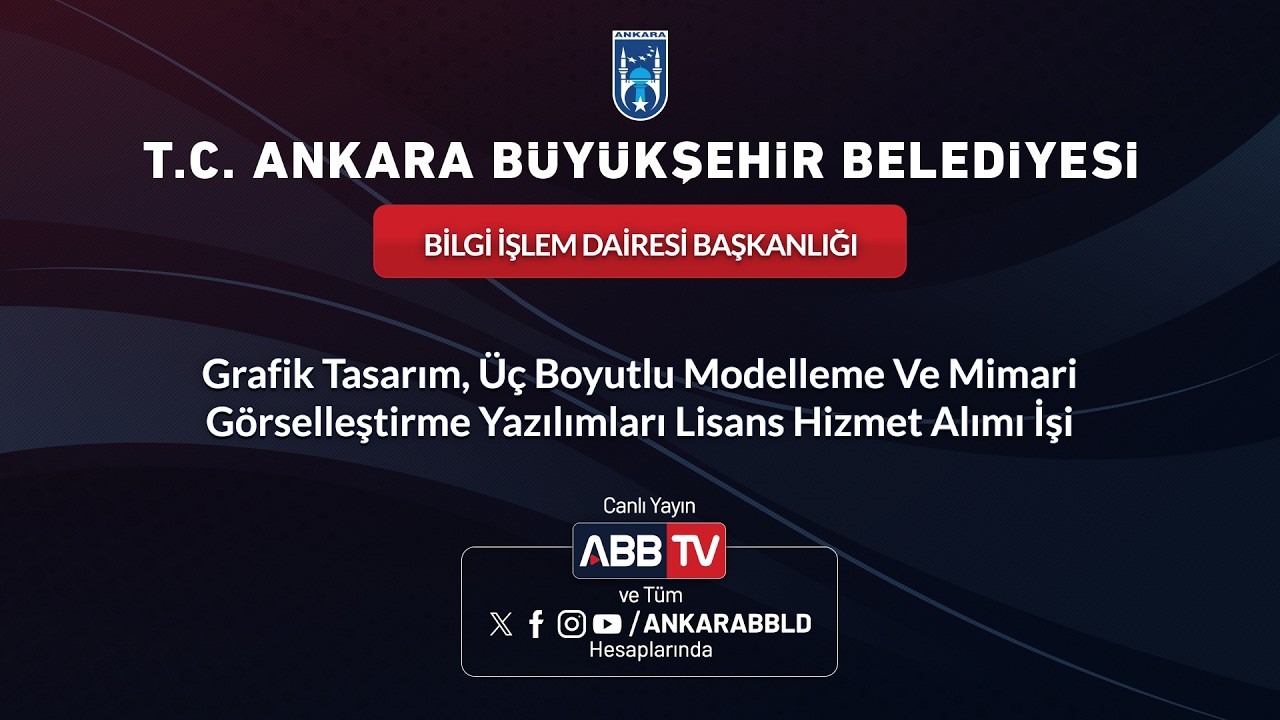 BİLGİ İŞLEM DAİRESİ BAŞKANLIĞI - Görselleştirme Yazılımları Lisans Hizmet Alımı İşi