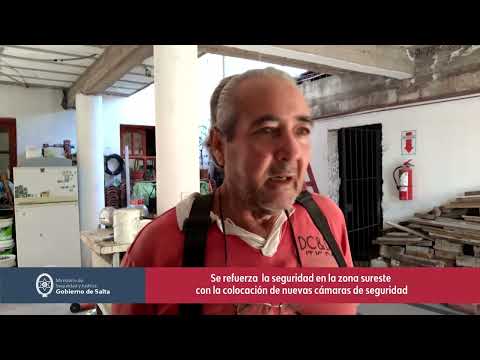 Hoy inició la colocación de nuevas cámaras de seguridad en los barrios de la zona sureste