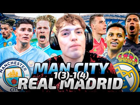 DAVOO XENEIZE REACCIONA A MANCHESTER CITY 1 (3) REAL MADRID 1 (4) (2024) - CHAMPIONS LEAGUE