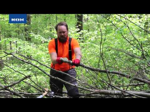 KOX Handsäge 27 cm von Ergo-Schnitt im Einsatz