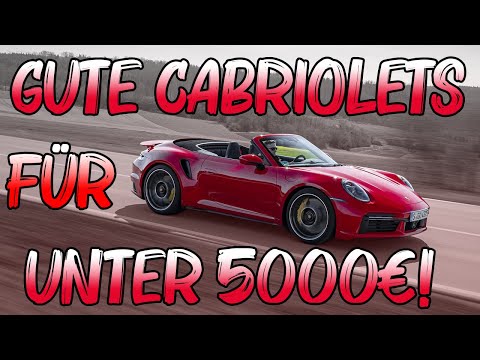 Die BESTEN Cabrios für unter 5000€! | AutoSR