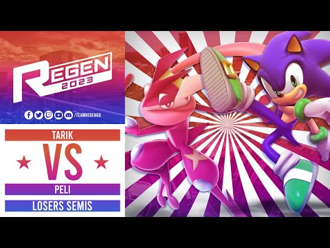 Regen 2023: Losers Semis - Geared| Tarik (Greninja) Vs Peli (Sonic)