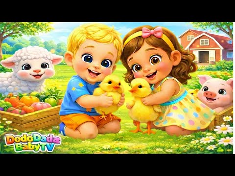 Babys Tag auf dem Bauernhof! 🐥🌞 Lustige Lieder & Tiere für Babys | Kinderreime & Kinderlieder