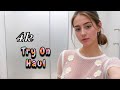 4k USA See Through Transparent Lingerie See Through Styles SheIn 2025Bikini Try On Haul