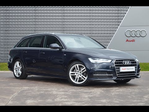 DF66PYL AUDI A6 AVANT TDI ULTRA S LINE BLUE 2016, Slough Audi