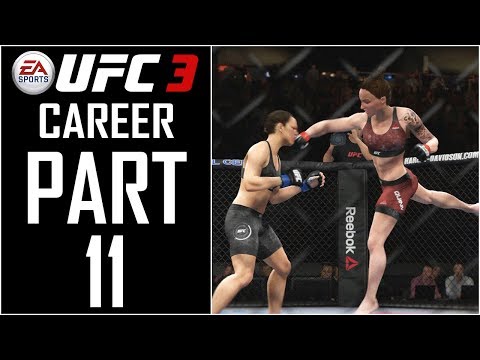 EA Sports UFC 3 - Career (Female) - Let's Play - Part 11 - "Top Contender Contract" | DanQ8000