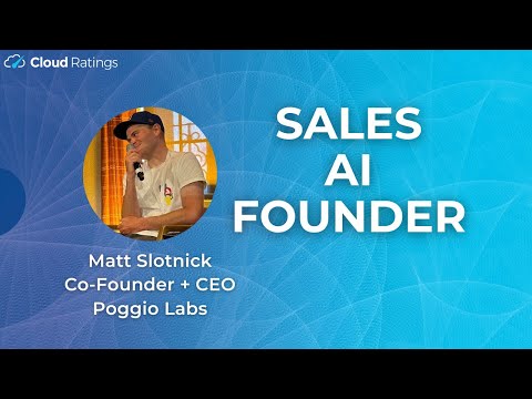 Matt Slotnick - Co-Founder + CEO of Poggio Labs, An AI ... - YouTube