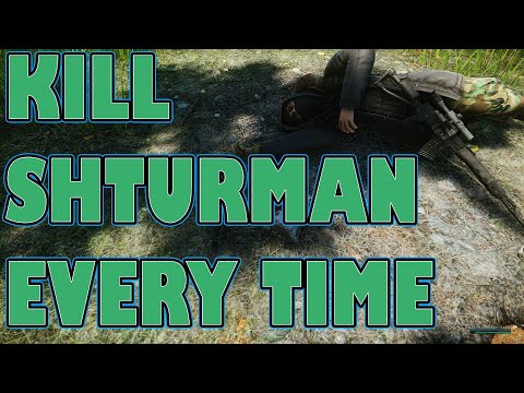 HOW TO KILL Shturman (WOODS BOSS) 95% OF THE TIME. Elimination guide.