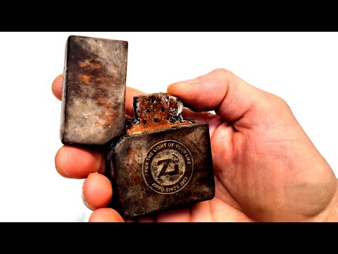 Rare Zippo Lighter Restoration