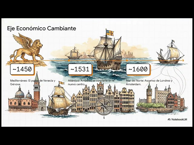 Vídeo relacionado con La economía europea en el siglo xvi (Historia universal. Moderna nº 4)