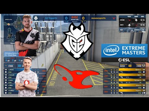 G2 Esports vs. mousesports - NUKE MAP3 - IEM Beijing 2020