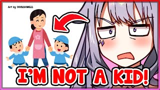 [ENG SUB/Hololive] Biboo went into a butler cafe but got treated like a kindergarten instead