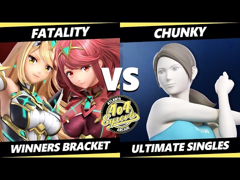 4o4 Smash Night 36 - Fatality (Pyra Mythra) Vs. Chunky (Wii Fit Trainer) SSBU Ultimate Tournament