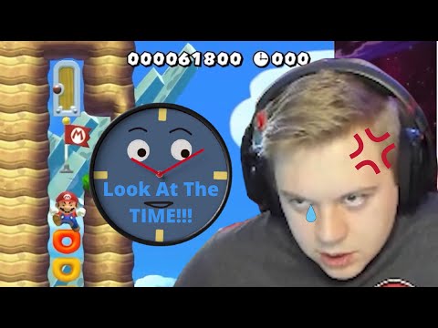 SPEED RUNNER SPRINKES?!? [Super Mario Maker 2] [Rage Compilation #1]