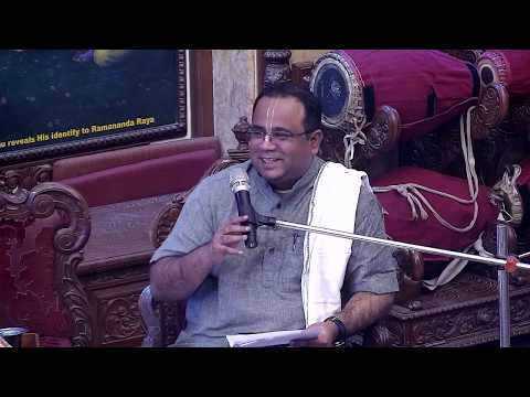 Ram Govind Prabhu Lecture on  Scriptural proofs for Lord Chaitanya Divinity Class at Chowpatty