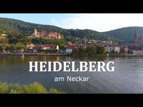 Heidelberg - Stadt am Fluss aus der Luft | Luftaufnahme