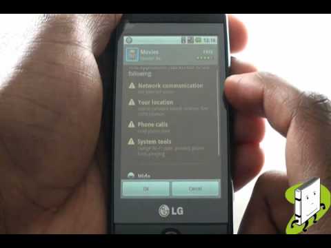 comment installer android market sur lg gw620