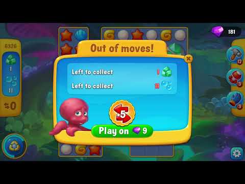 [FISHDOM Walkthrough] Level 6326 (Qua màn - Fishdom)