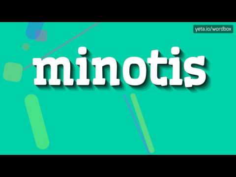HOW TO PRONOUNCE MINOTIS? #minotis