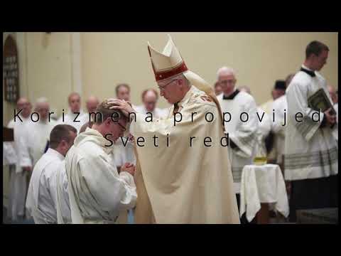 Sakrament svetog reda - vlč. Patrik Paulić