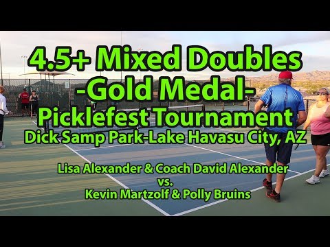 Picklefest Havasu Tournament 4.5/5.0 Mixed Doubles Gold Medal Match