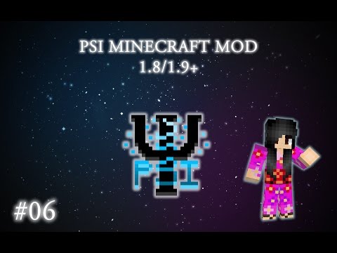 Unbelievable PSI Mod in Minecraft - Epic Block Movement and Enemy Attacks! #06