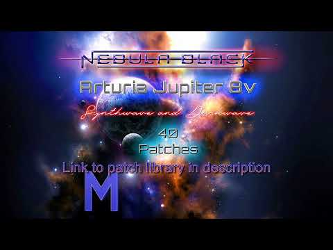 Arturia Jupiter 8 v4 Synthwave and Darkwave patch library