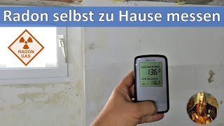 Radon selbst zu Hause messen