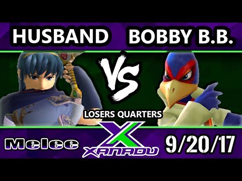 S@X 220 Melee - Husband (Marth) Vs. Bobby Big Ballz (Falco) - Smash Melee Losers Quarters - SSBM